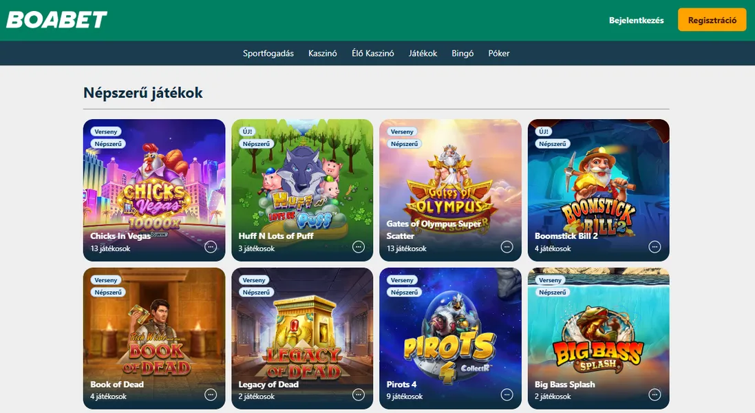 Boabet Bónuszok és Promóciók